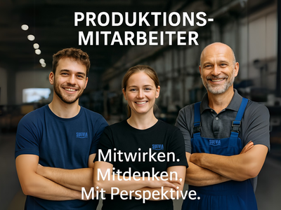 🏭 Produktionsmitarbeiter (m/w/d) – Mitwirken. Mitdenken. Mit Perspektive.